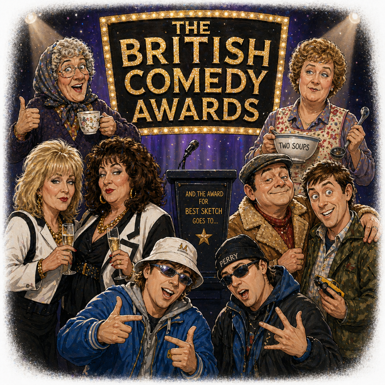 British Comedy Awards Scene Pack